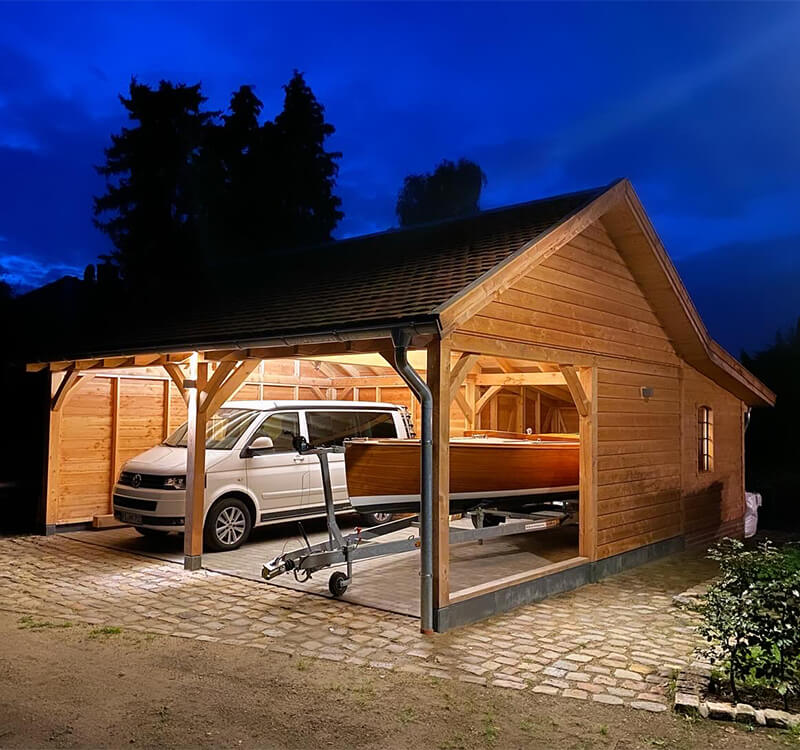 Carport-Bau