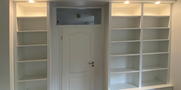 Passgenau gefertigter Einbauschrank